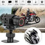 Motorcycle Helmet DVR Video Camera Portable 600mAh Memory Card DC 5V 120 Degree Waterproof Outside Sports Camcorder