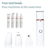Professional Foot Trimmer Nail Grinder Dog Grooming Clippers for Pet Hair Cutting Electric Shaver