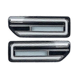 For Jimny JB64 JB74 2019-2023 Car LED Brake Turn Signal Tail Light Lamp Trim Replace Accessories ,Black bs