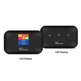 4G Wireless Wifi Card Router Neutral Black 150Mbps Display Screen With Built-in Battery, Portable
