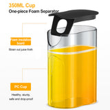 Electric Orange 400W Multifunction Juicer - Blender and Lemon Squeezer for Fruits and Vegetables. Kitchen Appliance with 110/220V