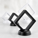 30 Pcs 3D Floating Display Frame Stand Storage Boxes for Jewelry Ring Earrings Coin Medals Challenge Medal Holder B