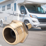 Blow Out Plug Metal & Brass Helps Clear Your RV Water es Winterization for Campers Motorhomes and Travel Trailers