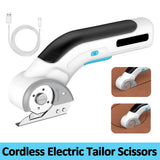 3.6V Cordless Electric Tailor Scissors USB Charging Suitable For Cutting Cotton Fabric/Leather/Cloth And Other Materials