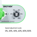 New Peristaltic Pump 15ml/min-117ml/min Adjustable w Rate Food Grade Platinum Vulcanized Silicone Tube for DIY Lab