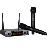 Microphone Wireless Uhf Professional System Uhf Mic Dynamic Karaoke Mic Frequency Party Stage Church Dual Handheld Microphones