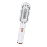 Electric Scalp Applicator Comb Scalp Applicator Massage Comb Red Lighting Microcurrent Accelerate Circulation for Home Use