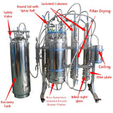 closed loop extractor parts Pot Jacketed Collection Base splatter platter