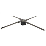 3D Hologram Projector 4 Blades Fan 2000x684 684 LED Beads Support WiFi and APP Hologram Advertising Display 100‑240V