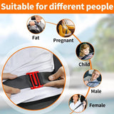 Car Adjuster Seat Belt Buckle Universal Shoulder Neck Strap Positioner Improve Driving Comfort For