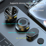 Wireless USB-C /for iOS Interface Lavalier Lapel Microphone with Magnetic Clip for Video Recording YouTube Vlog