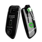 LEKATO Guitar Wireless System Transmitter Receiver Rechargeable WS-50 UHF Guitar Transmitter Receiver For Electric Guitar