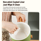Electric Multifunction Cooker - Double Layer Home Hot Pot & Soup Heater, Mini Non-stick Pan for Kitchen