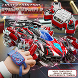 1:14 Gravity Gesture Sensor Light Spray Cool Remote Control Stunt Car Children's 4WD Off-road Vehicle Toy