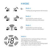 EMS Face Massager Pads Facial Muscle Stimulator Micro-Current V-Face Slimming Lifting Electrode Stiker Cheek Fat Double Chin