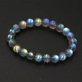 Natural Crystal Gem Labradorite Bracelet