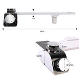 Bathroom Hygienic Shower Double Nozzle Bidet Feminine Toilet Water Spray Cold and Hot Water Toilet Bidet Self Cleaning