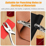 120 Sets Buttons Kit Leather, 12mm Heavy Duty Snap FastenersPress Stud Cap with Tools, for Clothing,Leather
