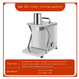 Commercial Electric Vegetable Cuber Carrot Grain Fruit Potato Onion Rings Particle Dicer 5mm 8mm 10mm 12mm