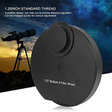 Astronomical Telescope 1.25-Inch Manual 9-Position Wheel Colour Filter Accessories