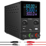 USB DC Laboratory Regulated Power Supply Adjustable 60V 5A Voltage Regulator js