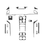 33Pcs Real Carbon Fiber Full Interior Kits Cover Trim For KIA Stinger 18-23 NeNS