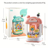 Space Doll Grabbing Machine For Children, Electric Sound And Light Household Toy Holder