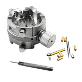 High Quality Movement Holder for ETA 7750 7751 7753 / SW500 13 1/4 Adjusting Screws Watch Repair Tool 0.9MM Punch