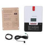 MPPT Solar Controller 60A High Conversion Efficiency Solar Charge Discharge Regulator for RV Home 12