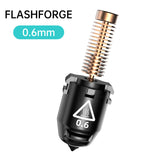 FLASHFORGE Hardened Nozzle 280℃ High w 32mm³/s for Stable High-Speed Printing Compatible Adventurer 5M Hotend