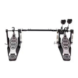 Double Drum Pedal Firm Grip Stable Powerful Operation Zinc Aluminum Professional Drum Foot Kick Pedal