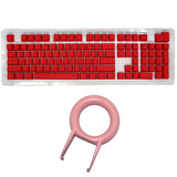 104 Pbt Keycaps Solid Color Backlight Replacement For Mechanical Keyboard