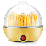 220V Multifunctional Electric Boiler Double Layers Egg Cooker Mini Steamer Poacher Kitchen Cooking Breakfast hine