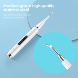 Electric Ultrasonic Scaler with LED Tartar Remover Electic Sonic Tooth Cleaner Dental Stone Removal Household