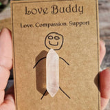 Lovely Friendship Uplifting Gift, Calm, Luck, Love, Heag Crystal