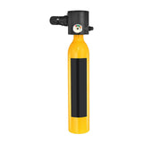 (orange color) Underwater Emergency Backup Air Tanks Safety Diving Oxygen Cylinder 0.5L Capacity for Diving and Snorkeling Adventures  orange color