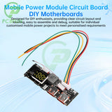 QC3.0 3S 4S 5S 65W 100W Bank Double C Port Two way Fast Charge Mobile Power Module 18650 Charging Temperature Protection
