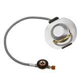 Windproof Camping Hiking Outdoor Cooking Split Burner Stove Head Pressureless Furnace Gas Convers