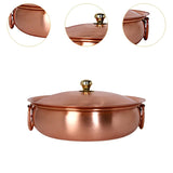 Traditional Copper Chafing Dish - Thick For Ramen & Soup