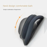Comfortable neck bath pillow with soft cushions available use in homestay hotels Suitable for straight-sided tubs