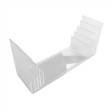 Pack Clear Risers, 5 Sizes Acrylic Jewelry Riser Shelf Showcase Fixtures for Cake, Display