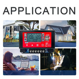 30A 60A MPPT Solar Controller 12V 60V Bluetooth WIFI Embedded Snap-on Energy Storage Panel Battery Smart Regulator LCD Display