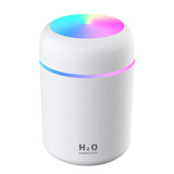 RGB Flame Aroma Diffuser Humidifier 320ML Essential Oils Humidifiers Aromatherapy Purifier Air for Bedroom Office Yoga