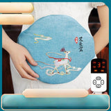 Household Portable Electric Heating Moxibustion Bao Mugwort Waist Abdomen Warm Palace Hot Compress Physiotherapy Bag New