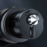 Glass Breaker Aluminum Alloy Seatbelt Cutter Keychain Small Rescue Hammer Portable Finger-Proof for Land and Underwater