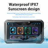 Ipx7 Waterproof 7 Inch Motorcycle Naviagtor 1000Nit Screen Support Wireless Carplay Android Auto Bluetooth Phone Navigation