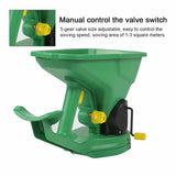 Gardening Seed Spreader Portable Manual Seeder 1.5L 5 Gears Adjustable Sowing Fertilizing Melting Snow for Garden Small Farm