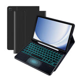Case Latency-free Colorful Backlit Keyboard Cover for Samsung Tab A9 Plus Wireless Bluetooth with Protective