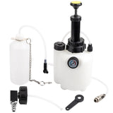 3L Capacity Bleeding Tool with Universal Adapter Fluid Manual Brake Bleeder