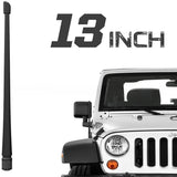 Wrangler JK Rubicon Sahara 13 Inch Rubber Car Off-road Vehicle Antenna